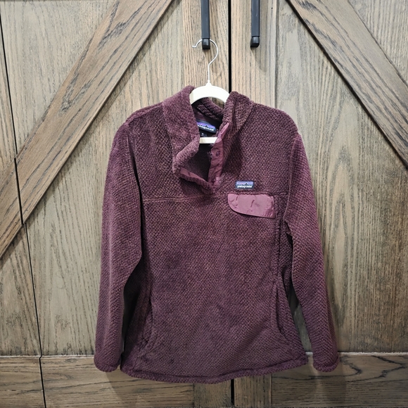 Patagonia Other - Patagonia Maroon Retool Fleece